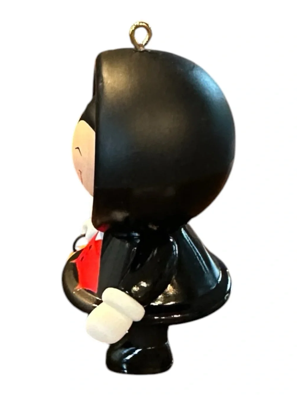 Hallmark Black and Pink Vampire Trick-or-Treater Ornament